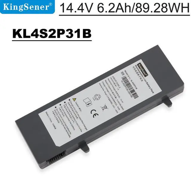 Main image of KingSener KL4S2P31B For SonoScape 41CR18/65-2 E2 E3 E1 Exp X1 X3 Ultrasound System Battery 14.4V 6.2Ah
