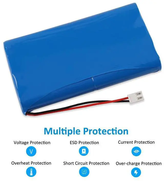 Alt view image 3 of 7 - KingSener HYLB-1596 Battery For Biocare IE12 IE12A 5200mAh