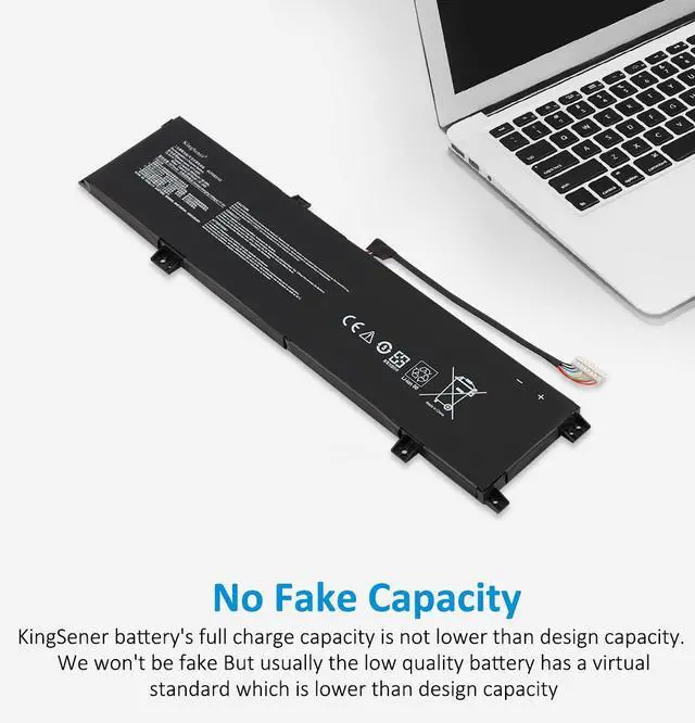 Alt view image 4 of 7 - KingSener 90Wh BTY-M55 Laptop Battery For MSI Alpha 15 A4DEK B5EEK B5EX 17 B5EEK Pulse 15 B13VFK B13VGK Katana GF66 11UG Pulse GL66 GL76 12UGK 12UGSZOK 12UGSZK 12UGOK