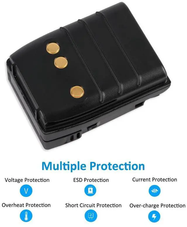 Alt view image 2 of 7 - KingSener14035-5050-01 14035-5050-02 XL-PA4M Li-lon Rechargeable Battery For L3Harris XL-200P XL-185P XL-150P