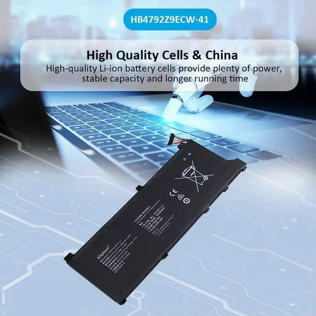 Alt view image 7 of 7 - KingSener HB4792Z9ECW-41 Laptop battery For HUAWEI Honor Magicbook 14