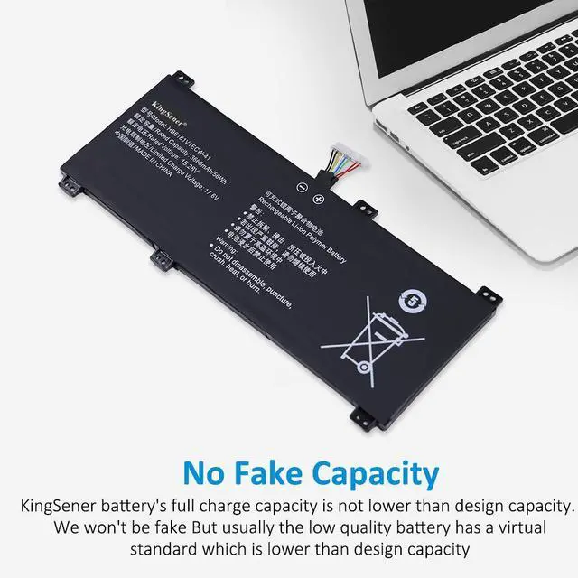 Alt view image 4 of 7 - KingSener HB6181V1ECW-41 Laptop battery For HUAWEI Honor MagicBook 16 HYM-W56