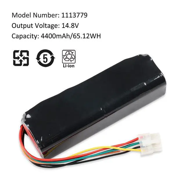 Alt view image 6 of 7 - KingSener 1043572 4.4Ah Ventilator Batteries For Trilogy 202 Trilogy 100 41cr19/65-2 1113779 100 200 O2 1055806 1043572