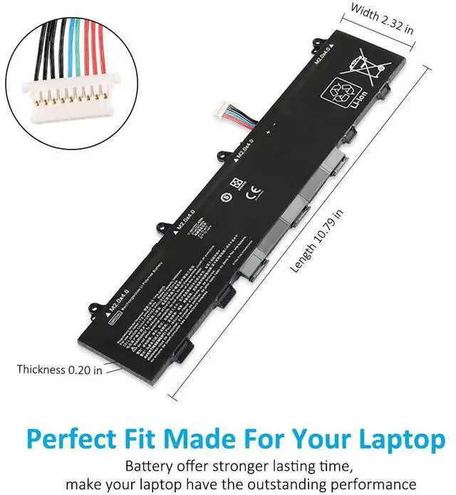 Alt view image 5 of 7 - KingSener GR03XL Laptop Battery For HP ProBook 635 AERO G7