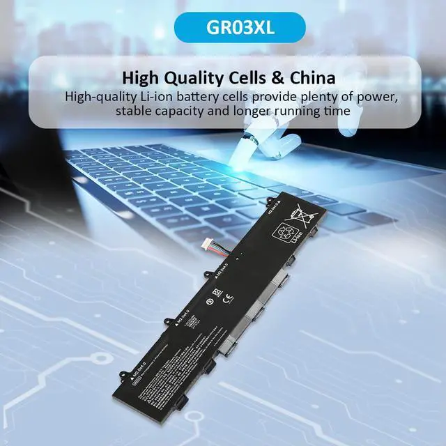 Alt view image 7 of 7 - KingSener GR03XL Laptop Battery For HP ProBook 635 AERO G7