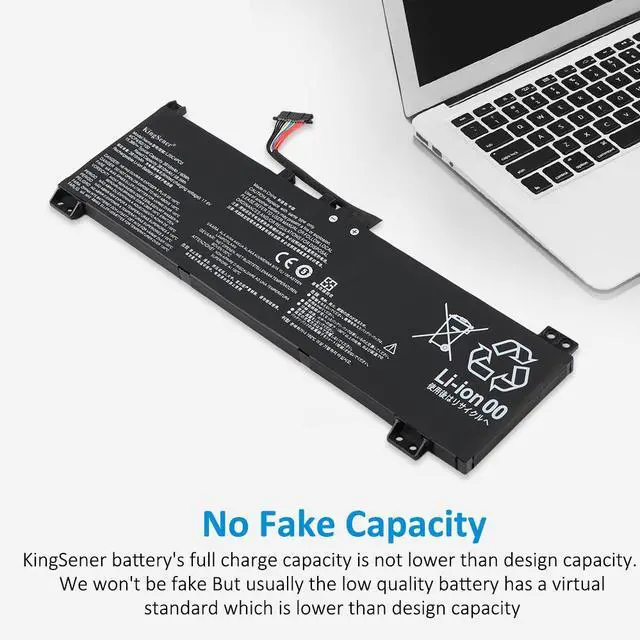 Alt view image 4 of 7 - KingSener L20C4PC0 Laptop Battery For Lenovo Legion 5-15ACH6 5-15ACH6A