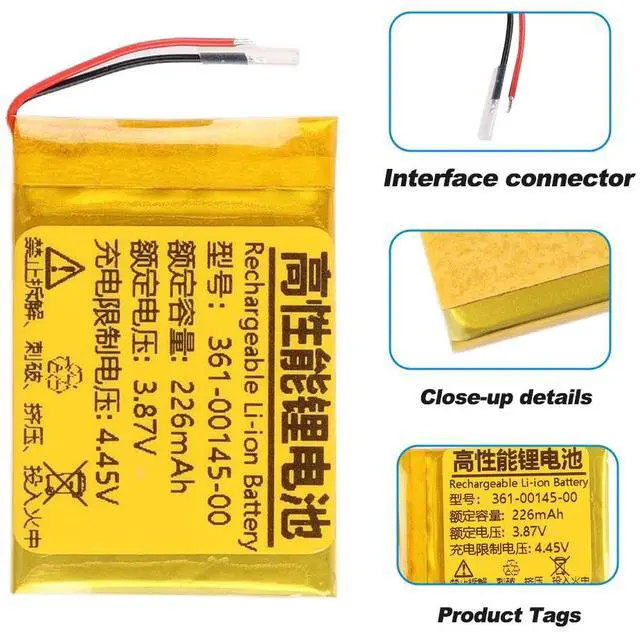 Alt view image 4 of 7 - KingSener 361-00145-00 Rechargeable Battery For Garmin Fenix 7S Multisport GPS Smartwatch