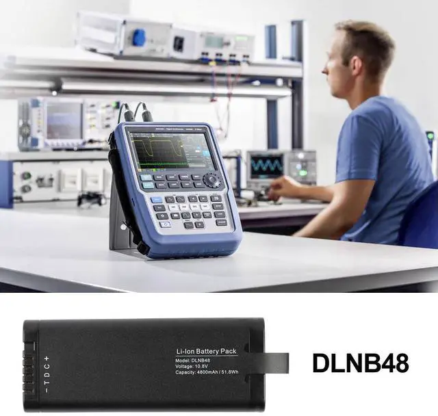 Alt view image 6 of 6 - KingSener DLNB48 Li-lon Handheld Oscilloscope Battery For Rohde & Schwarz RTH1002 RTH1004