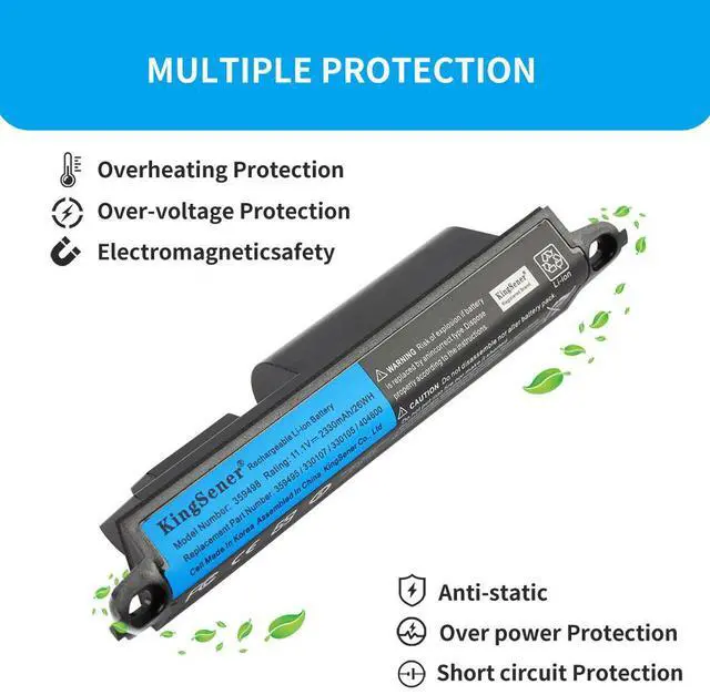Alt view image 4 of 7 - KingSener 359498 speak battery For Bose SoundLink III bluetooth Audio 330107 359498 330107A 359495 2330mAh/26WH