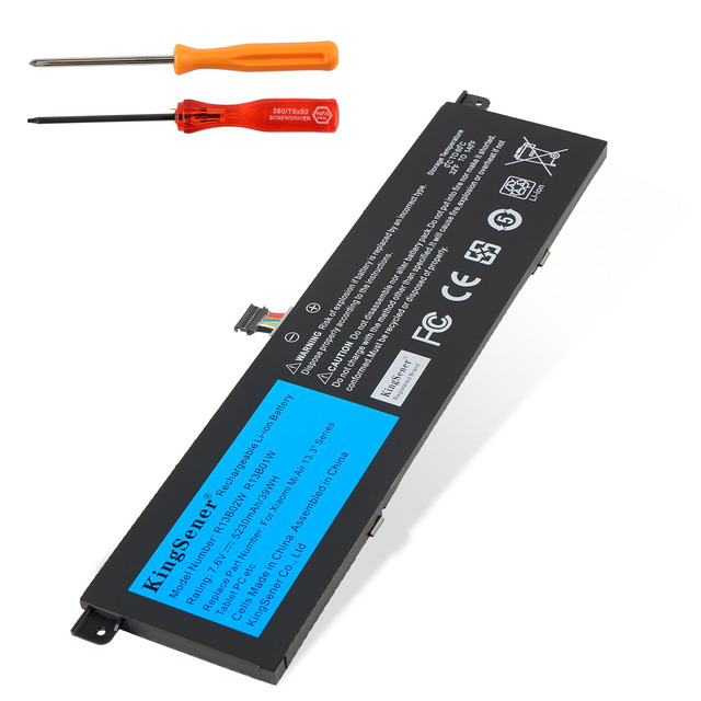 thumbnail image 2 of New R13B02W / R13B01W Battery For Xiaomi Mi Air 13.3 2 of 6