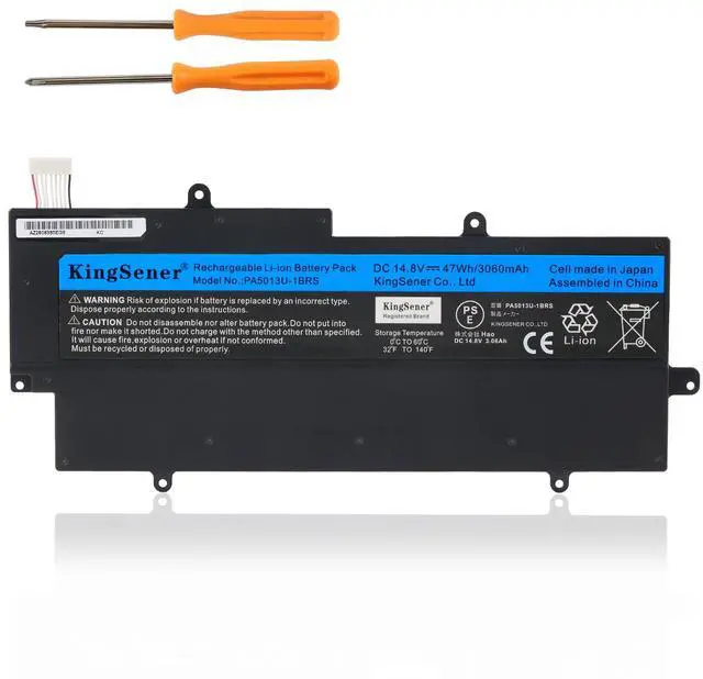 Main image of KingSener PA5013U-1BRS PA5013U Laptop Battery Notebook Batteries for Toshiba Portege Z830 Z835 Z930 Z935 Ultrabook PA5013 14.8V 3060mAh Free Tool
