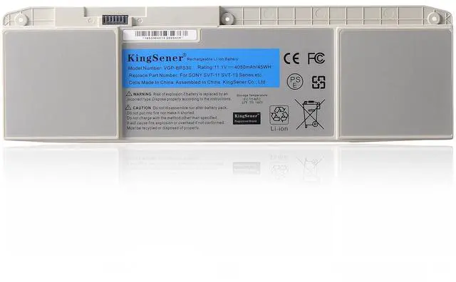 Main image of KingSener VGP-BPS30 Laptop Battery For SONY SVT11 SVT13 T11 T13 SVT131 SVT131A11T SV-T1115FD SV-T1113FGS SV-T1115FG SV-T13117ECS BPS30 11.1V 4050mAh