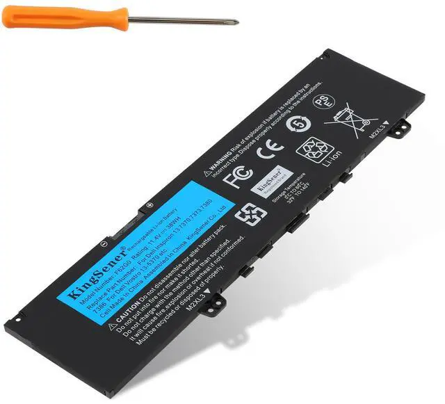 Main image of Kingsener F62G0 11.4V 38WH Laptop battery For DELL Inspiron 13 5370 7370 7373 7380 7386 Vostro 5370 RPJC3 39DY5