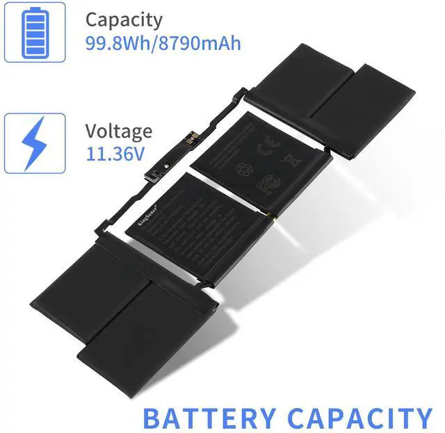 Alt view image 6 of 7 - Kingsener A2113 Laptop Battery For MacBook Pro Retina 16'' A2141 2019 Year Version EMC 3347 BTO/CTO MVVJ2xx/A MVVK2xx/A MVVL2xx/A MVVM2xx/A
MVVL2LL/A MVVM2LL/A MVVJ2LL/A MVVK2LL/A MVVJ2B/A MVVL2BZ/A
