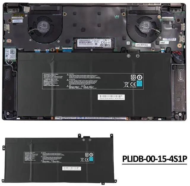 Alt view image 7 of 7 - KingSener PLIDB-00-15-4S1P Laptop battery For Schenker Vision 15 ntel NUC M15