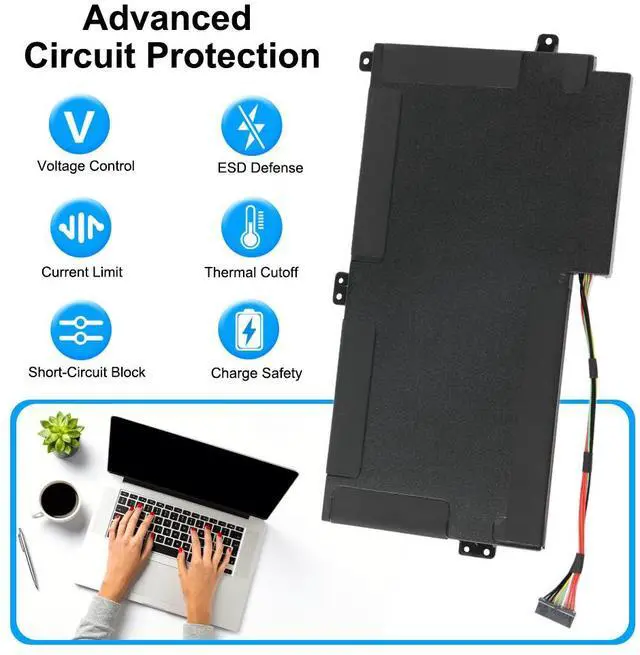 Alt view image 3 of 6 - Kingsener AA-PBVN3AB Laptop Battery For SAMSUNG NP370R4E NP370R5E NP370R5V NP450R4E NP450R5E NP450R4V NP450R5V NP470R5E NP510R5E