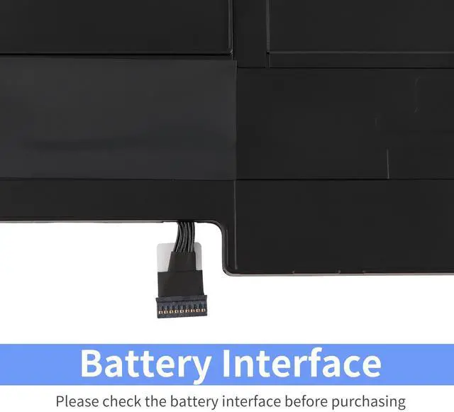 Alt view image 4 of 7 - KingSener New Laptop Battery A1496 For Apple MacBook Air 13" A1466 2013/2014/2015 A1496 MD760LL/A MD761CH/A 7.6V 7150mAh