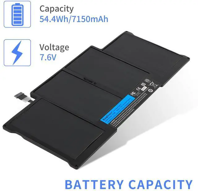 Alt view image 6 of 7 - KingSener New Laptop Battery A1496 For Apple MacBook Air 13" A1466 2013/2014/2015 A1496 MD760LL/A MD761CH/A 7.6V 7150mAh