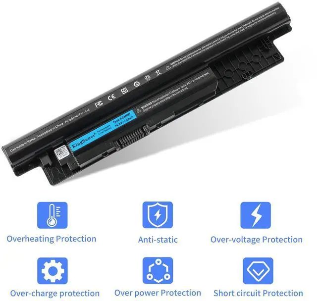 Alt view image 5 of 7 - KingSener 2800mAh 40WH XCMRD Laptop Battery for DELL Inspiron 3421 3721 5421 5521 5721 3521 5537 Vostro 2421 2521 Notebook battery