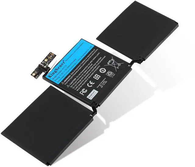 Main image of Kingseenr A1713 Laptop Battery for Apple MacBook Pro 13 inch A1708 Late 2016 Mid 2017 MLL42LL EMC 2978 3164-11.4V 54.5Wh