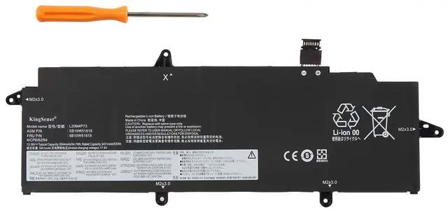 Main image of KingSener L20M4P73 Battery for Lenovo ThinkPad X13 Gen 2/3 - 54.7Wh Replacement