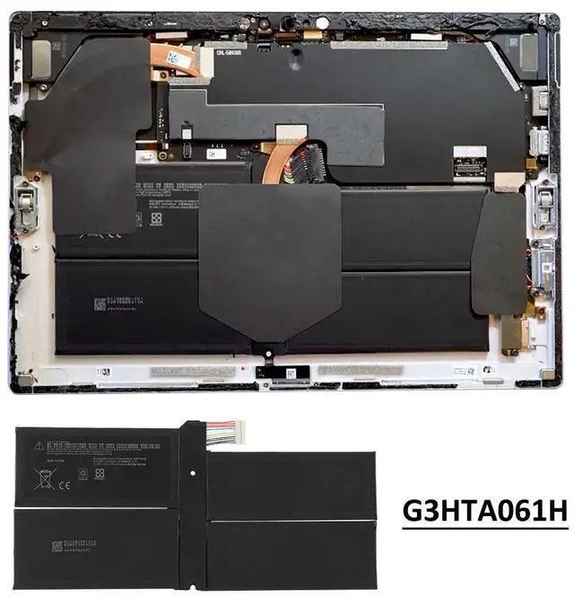 Alt view image 7 of 7 - Kingsener G3HTA061H Tablet Battery For Microsoft Surface Pro 7 1866 Series 7.57V 43.2WH 5702MAH