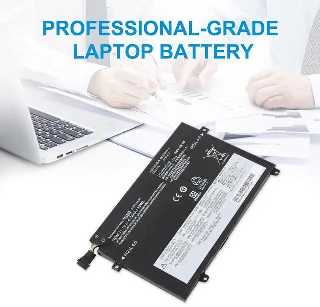 Alt view image 2 of 7 - Kingsener Laptop Battery For Lenovo ThinkPad E470 E470C E475 SB10K97568 SB10K97569 SB10K97570 01AV413 01AV411 01AV412