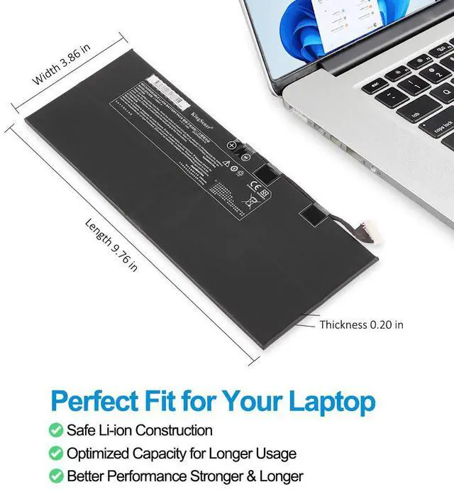 Alt view image 5 of 7 - KingSener L140BAT-2 Battery For Thunderobot MixBook Air 36WH 7.7V