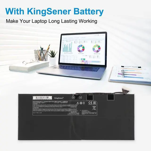 Alt view image 4 of 7 - KingSener L140BAT-2 Battery For Thunderobot MixBook Air 36WH 7.7V