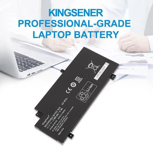 Alt view image 2 of 6 - KingSener VGP-BPS34 Laptop Battery For SONY Vaio Fit 15 Touch SVF15A1ACXB SVF15A1ACXS SVF14A BPS34 VGP-BPL34 3650mAh