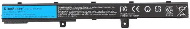 Main image of KingSener A31N1319 Battery For Asus R512 R512C R512CA F551 F551C F551M D550 D550C D550CA 33WH