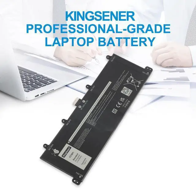 Alt view image 2 of 7 - KingSener 9F4FN Replacement Battery For Dell Latitude 3420 Series 7.6V 40WH/5000mAh