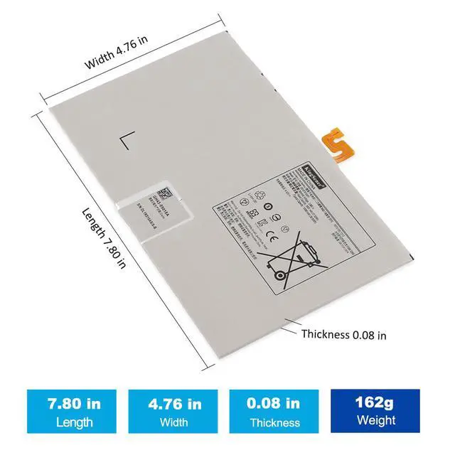 Alt view image 4 of 7 - KingSener Replacement Battery for Samsung Galaxy EB-BT975ABY 3.85V 3880mAh