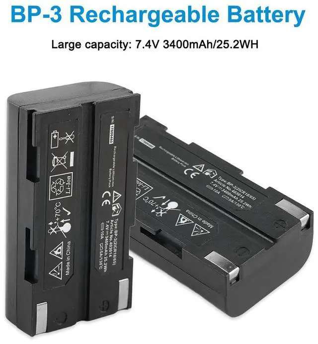 Alt view image 2 of 6 - KingSener BP-3 Battery For Stonex S3 S8 S9 And UniStrong G970 RTK GPS GNSS