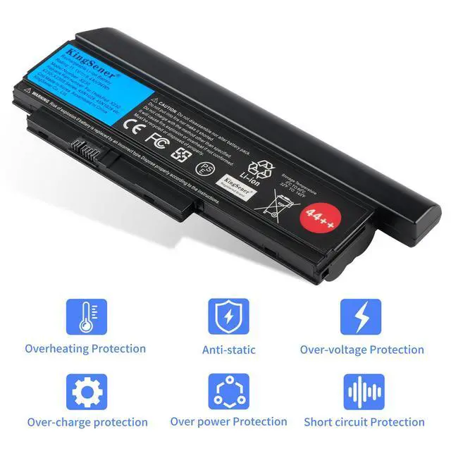 Alt view image 4 of 6 - KingSener X230 94Wh Laptop Battery For Lenovo Thinkpad X230i X230S
45N1024 45N1024 45N1028 45N1029 45N1020