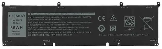 Main image of 69KF2 Laptop Battery For Dell XPS 15 9500 P91F P91F001 M15 R3 R4 P87F P87F002 P87F003 M17 R3 R4 P45E