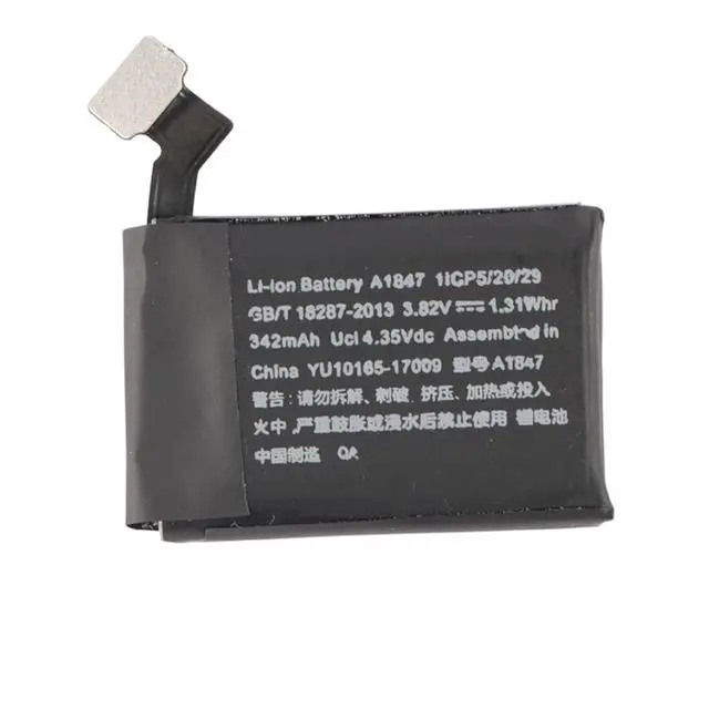 Alt view image 6 of 7 - KingSener A1847 Battery 342mAh 3.81V Replacement for Apple Watch Series 3 38mm GPS Cellular