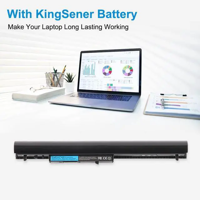 Alt view image 4 of 7 - KingSener OA04 Replacement Battery For HP 15 TouchSmart Notebook series 15-d035dx 15-d053cl 15-d069wm