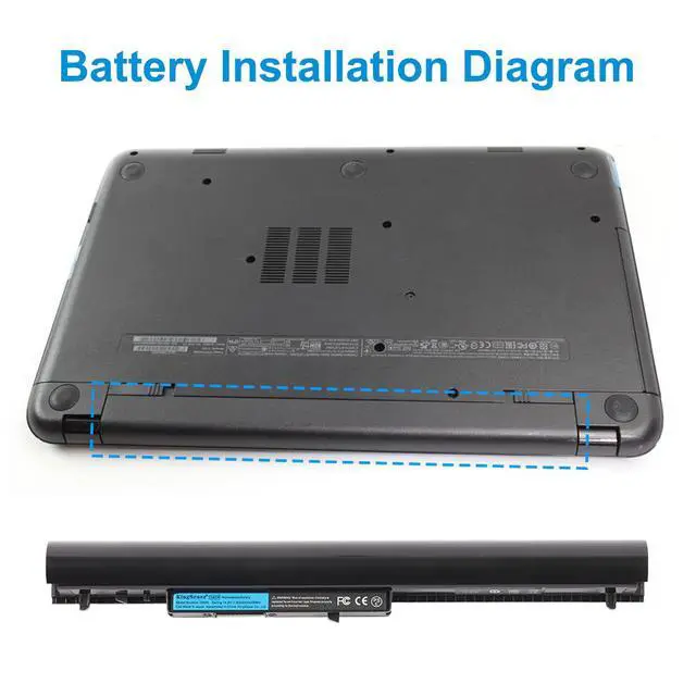 Alt view image 7 of 7 - KingSener OA04 Replacement Battery For HP 15 TouchSmart Notebook series 15-d035dx 15-d053cl 15-d069wm