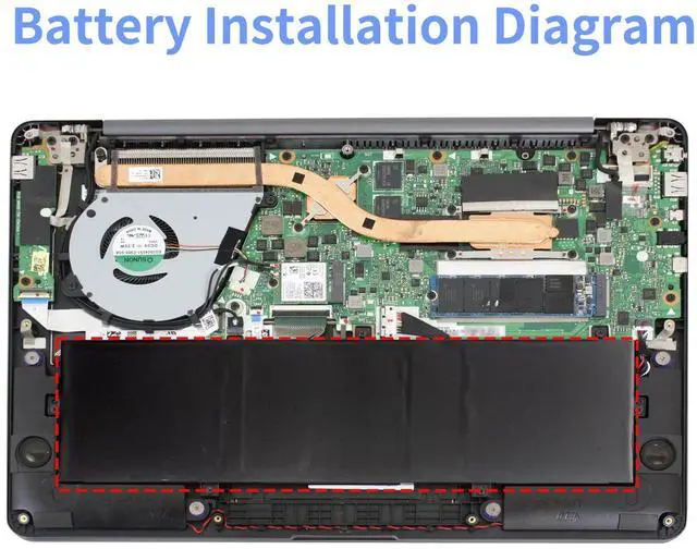 Alt view image 7 of 7 - Kingsener C31N1620 Laptop Battery For Asus ZenBook UX430U UX430UN UX430UQ UX430UA UX430UQ-GV015T PRO PU404 PU404UF 11.55V 50WH