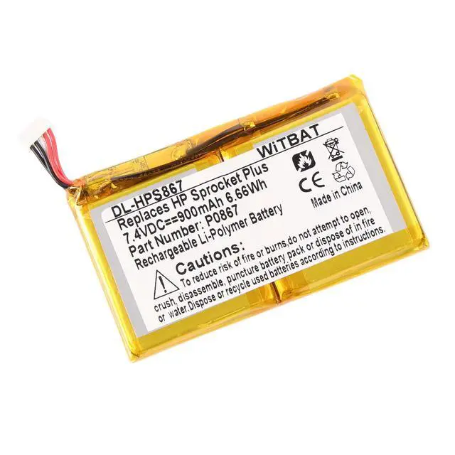 Alt view image 2 of 7 - KingSener P0867 Replacement Battery For HP Pocket Printer Plus