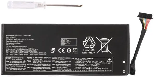 Main image of KingSener L23M2PK0 Replacement Battery For Lenovo Legion Go 8APU1 AMD Handheld 7.76V 82Wh