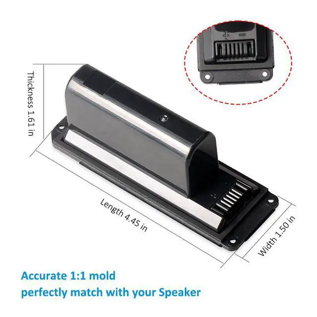 Alt view image 4 of 7 - KingSener 061384 Speaker Battery for BOSE SoundLink Mini I 7.4V 2230mAh