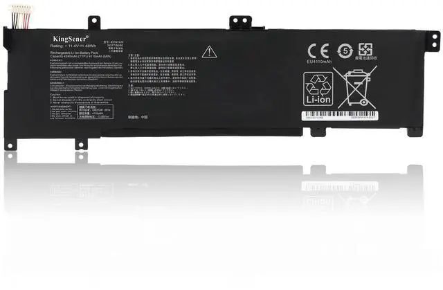 Main image of KingSener B31N1429 Battery For ASUS A501LB A501LX A501UX R516LB R516LX R516UX V502LB 48WH