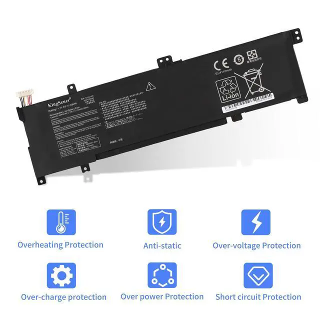 Alt view image 5 of 7 - KingSener B31N1429 Battery For ASUS A501LB A501LX A501UX R516LB R516LX R516UX V502LB 48WH