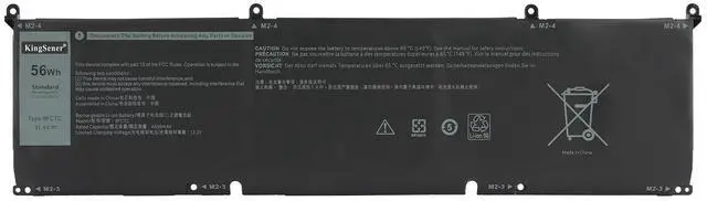 Main image of KingSener 8FCTC Battery For Dell G15 XPS 15 9510 Precision 5550 5560 5570 0P8P1P 0DVG8M