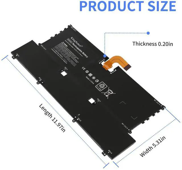 Alt view image 3 of 7 - KingSener SO04XL Laptop Battery For Hp Spectre 13 13-V016TU 13-V015TU 13-V014TU 13-V000 Series