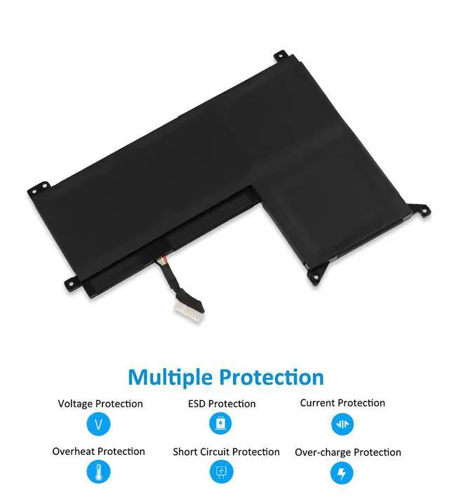 Alt view image 3 of 7 - KingSener NP50BAT-4-54 Laptop Battery For CLEVO NP70 X17 AT22 S and COLORFUL X15 AT22 Series