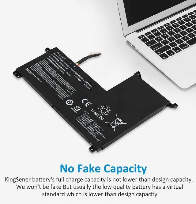 Alt view image 4 of 7 - KingSener NP50BAT-4-54 Laptop Battery For CLEVO NP70 X17 AT22 S and COLORFUL X15 AT22 Series