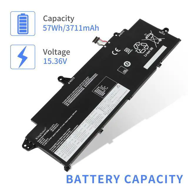 Alt view image 6 of 7 - KingSener L21L4P73 57Wh Laptop Battery For Lenovo ThinkPad T14s Gen 3 21BR 21BS 21CQ 21CR